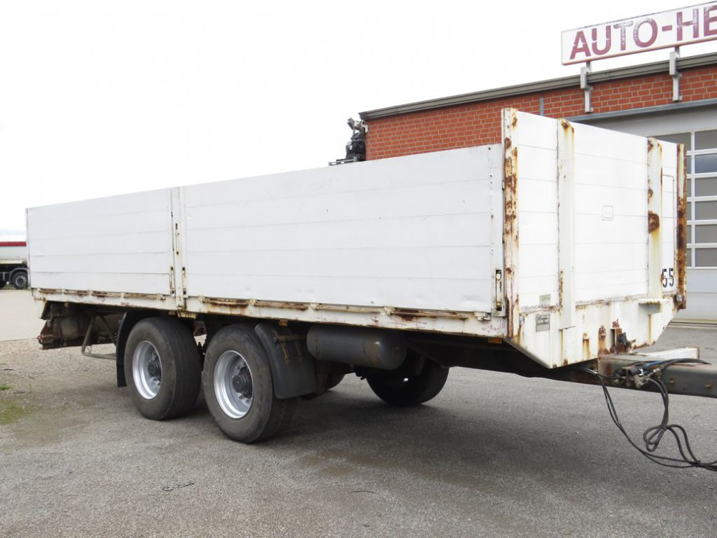 DINKEL Tandemanhänger DTAP 18000 Baustoffanhänger - Bortu piekabe/ Platforma: foto 2 DINKEL Tandemanhänger DTAP 18000 Baustoffanhänger - Bortu piekabe/ Platforma: foto 2