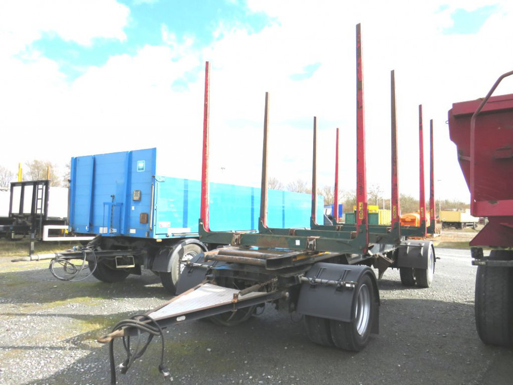 DOLL Kurzholzanhänger A 131 Spezialanhänger - Kokvedēja piekabe: foto 1 DOLL Kurzholzanhänger A 131 Spezialanhänger - Kokvedēja piekabe: foto 1