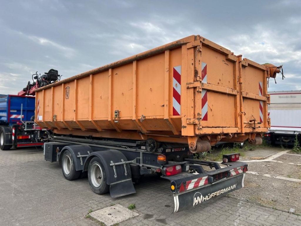 Hüffermann 2-achs Abrollanhänger HTA 16.62 Containeranhänge - Multilift/ Būvgružu konteinera piekabe: foto 3 Hüffermann 2-achs Abrollanhänger HTA 16.62 Containeranhänge - Multilift/ Būvgružu konteinera piekabe: foto 3