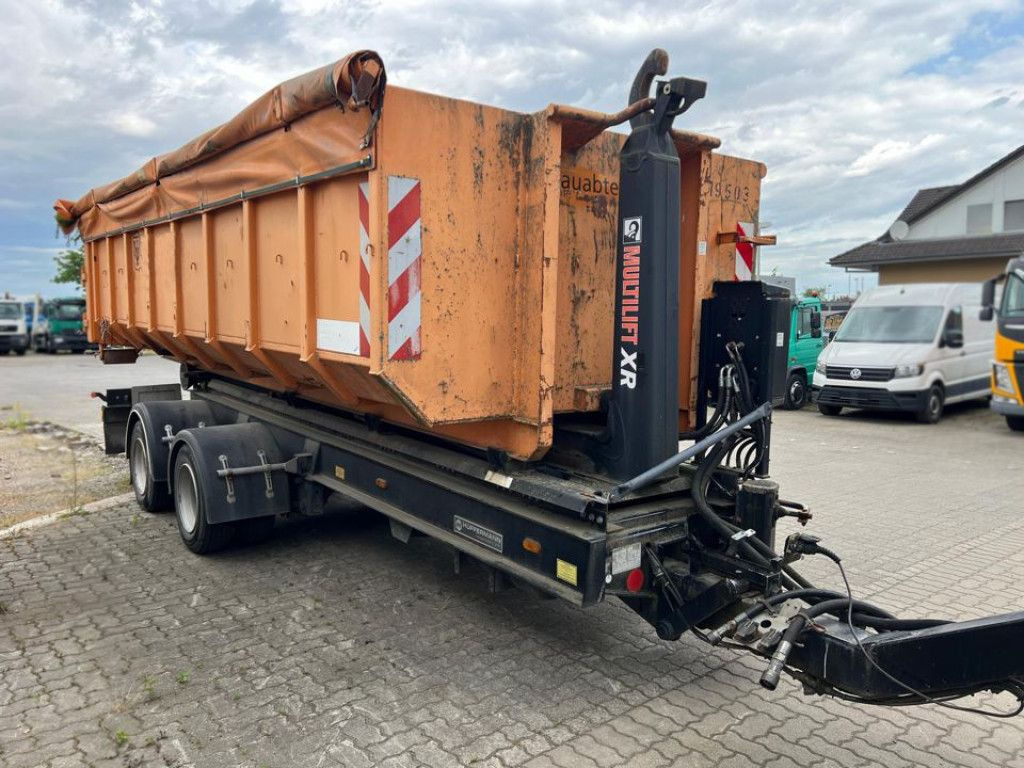 Hüffermann 2-achs Abrollanhänger HTA 16.62 Containeranhänge - Multilift/ Būvgružu konteinera piekabe: foto 2 Hüffermann 2-achs Abrollanhänger HTA 16.62 Containeranhänge - Multilift/ Būvgružu konteinera piekabe: foto 2