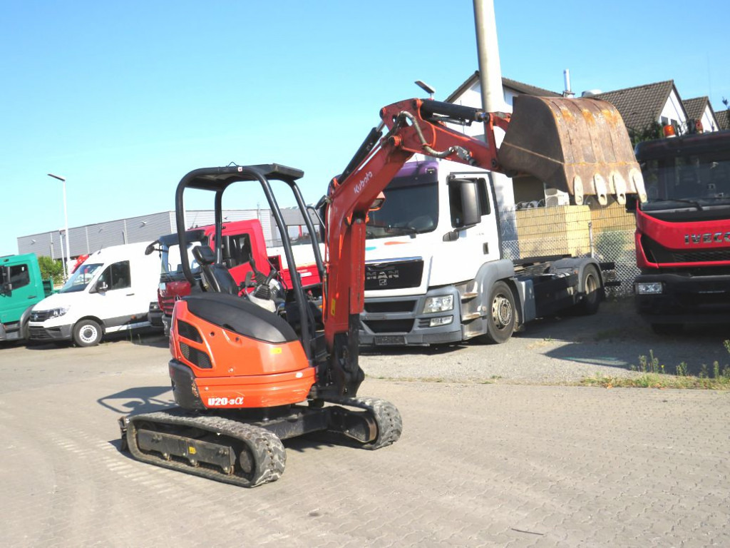 KUBOTA Minibagger U 20 - 3 Minibagger Kurzheck - Mini-ekskavators: foto 2 KUBOTA Minibagger U 20 - 3 Minibagger Kurzheck - Mini-ekskavators: foto 2