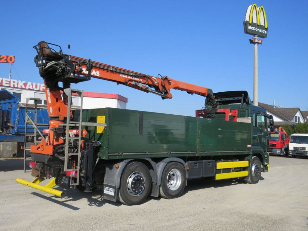 MAN TG-S 26.400 6x2-2 BL Pritsche Heckkran Atlas 165 - Kravas automašīna, Kravas auto ar manipulatoru: foto 4 MAN TG-S 26.400 6x2-2 BL Pritsche Heckkran Atlas 165 - Kravas automašīna, Kravas auto ar manipulatoru: foto 4