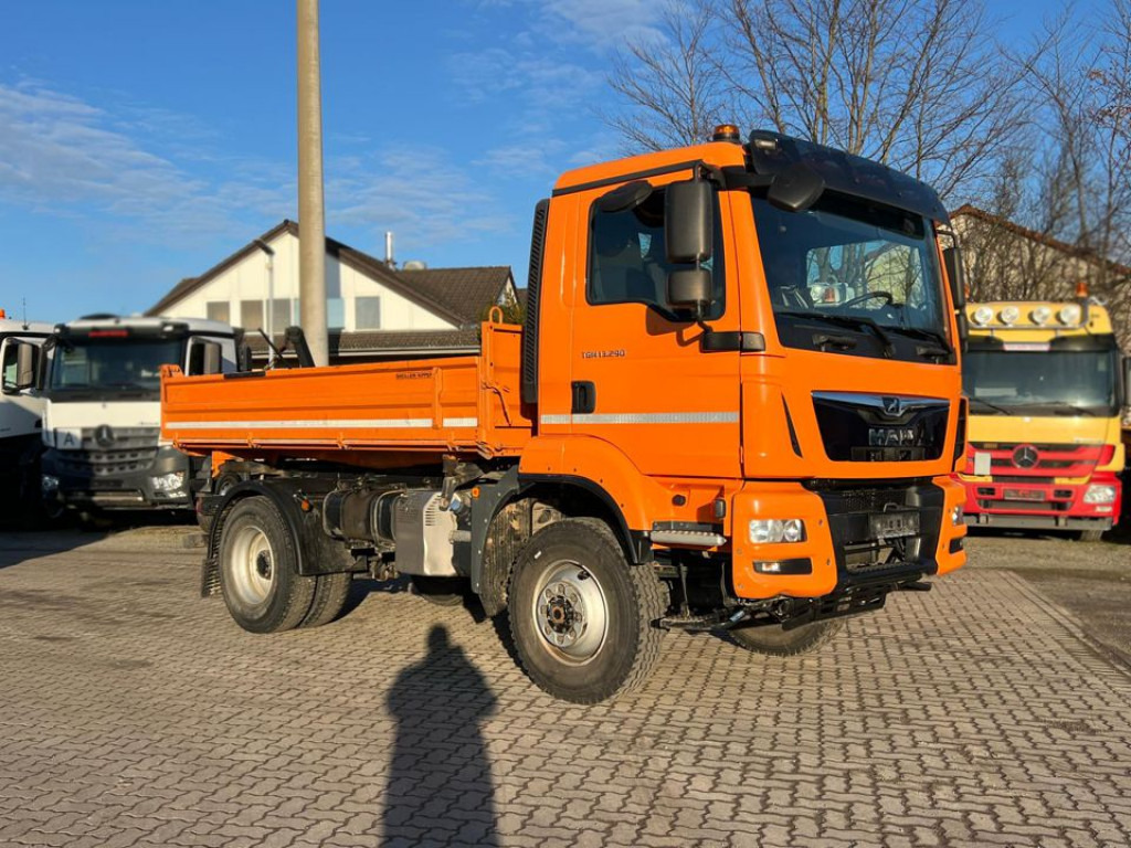 MAN TG-M 2-Achs Allradkipper 15.290 4x4 BL Meiller - Kravas automašīna pašizgāzējs: foto 2 MAN TG-M 2-Achs Allradkipper 15.290 4x4 BL Meiller - Kravas automašīna pašizgāzējs: foto 2