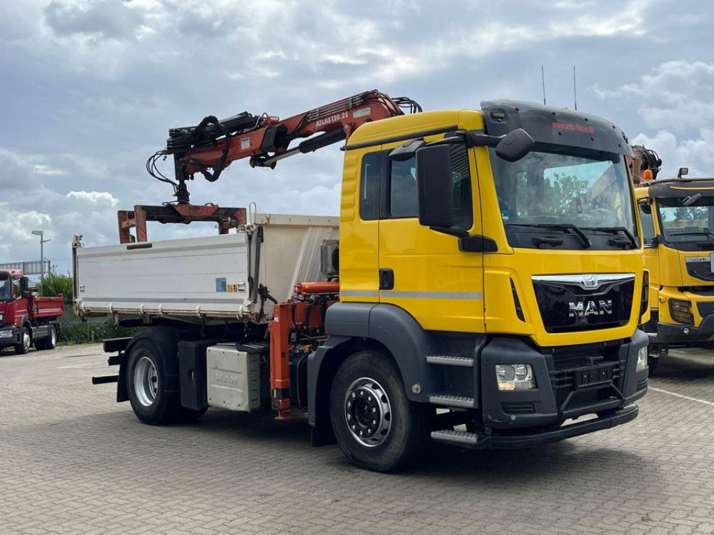 MAN TG-S 18.400 4x2 BL 2-Achs Kipper Kran Atlas 120+ - Kravas automašīna pašizgāzējs, Kravas auto ar manipulatoru: foto 2 MAN TG-S 18.400 4x2 BL 2-Achs Kipper Kran Atlas 120+ - Kravas automašīna pašizgāzējs, Kravas auto ar manipulatoru: foto 2