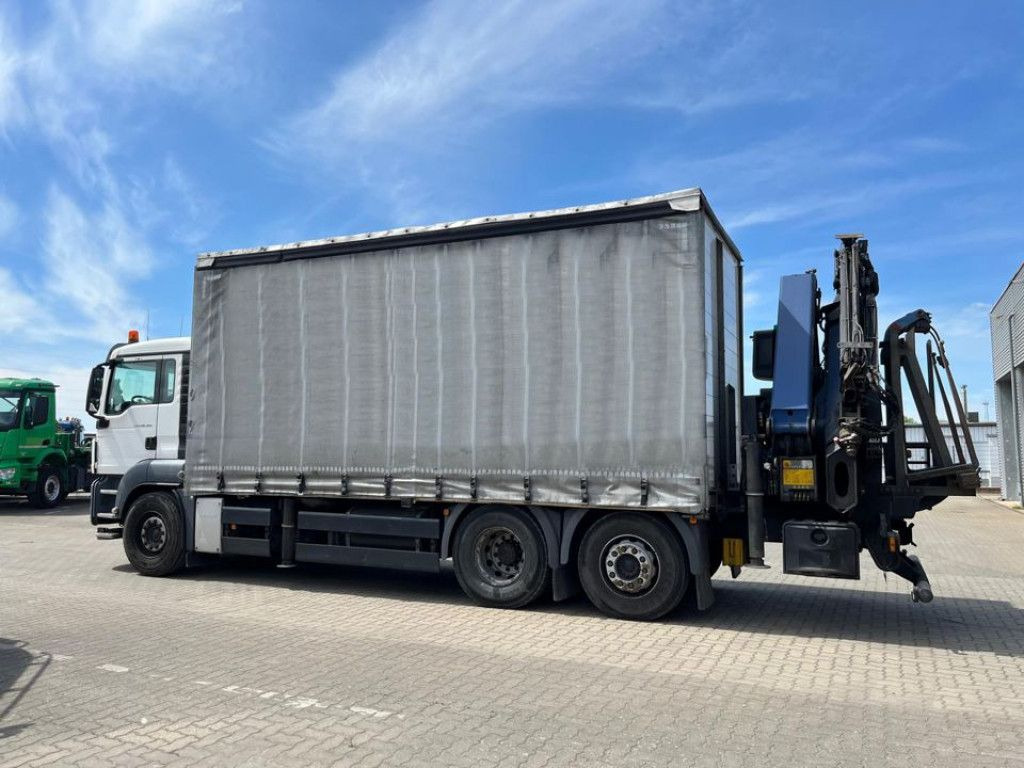 MAN TG-S 26.360 6x2-2LL Pritsche Heckkran 34m/to, Ji - Bortu kravas automašīna/ Platforma, Kravas auto ar manipulatoru: foto 4 MAN TG-S 26.360 6x2-2LL Pritsche Heckkran 34m/to, Ji - Bortu kravas automašīna/ Platforma, Kravas auto ar manipulatoru: foto 4