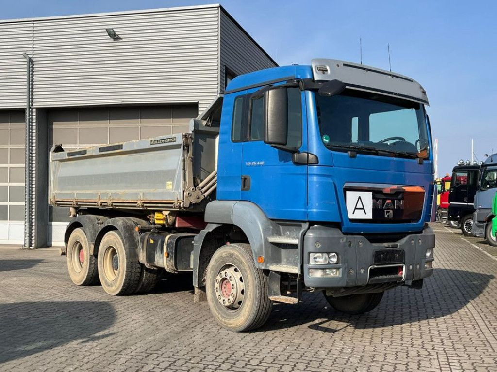 MAN TG-S 26.440 6x4 BB 3-Achs Kipper MeillerSchalter - Kravas automašīna pašizgāzējs: foto 2 MAN TG-S 26.440 6x4 BB 3-Achs Kipper MeillerSchalter - Kravas automašīna pašizgāzējs: foto 2