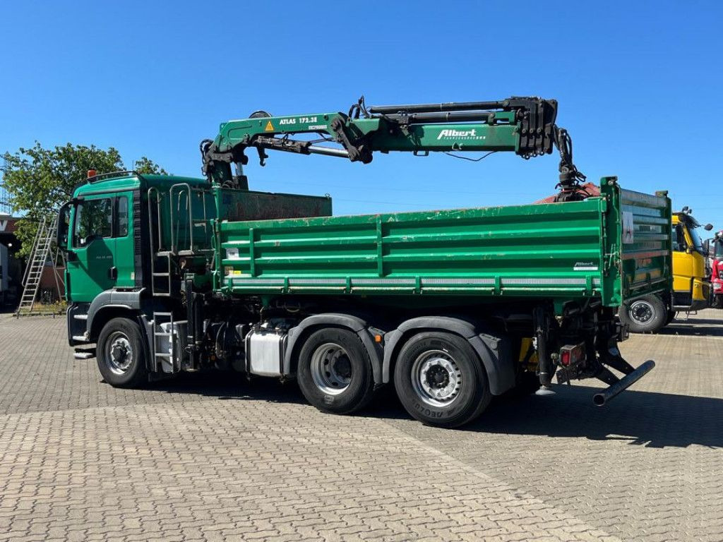MAN TG-S 28.480 6x4H-4 BL 3-Achs Kipper Kran Funk Li - Kravas auto ar manipulatoru: foto 4 MAN TG-S 28.480 6x4H-4 BL 3-Achs Kipper Kran Funk Li - Kravas auto ar manipulatoru: foto 4