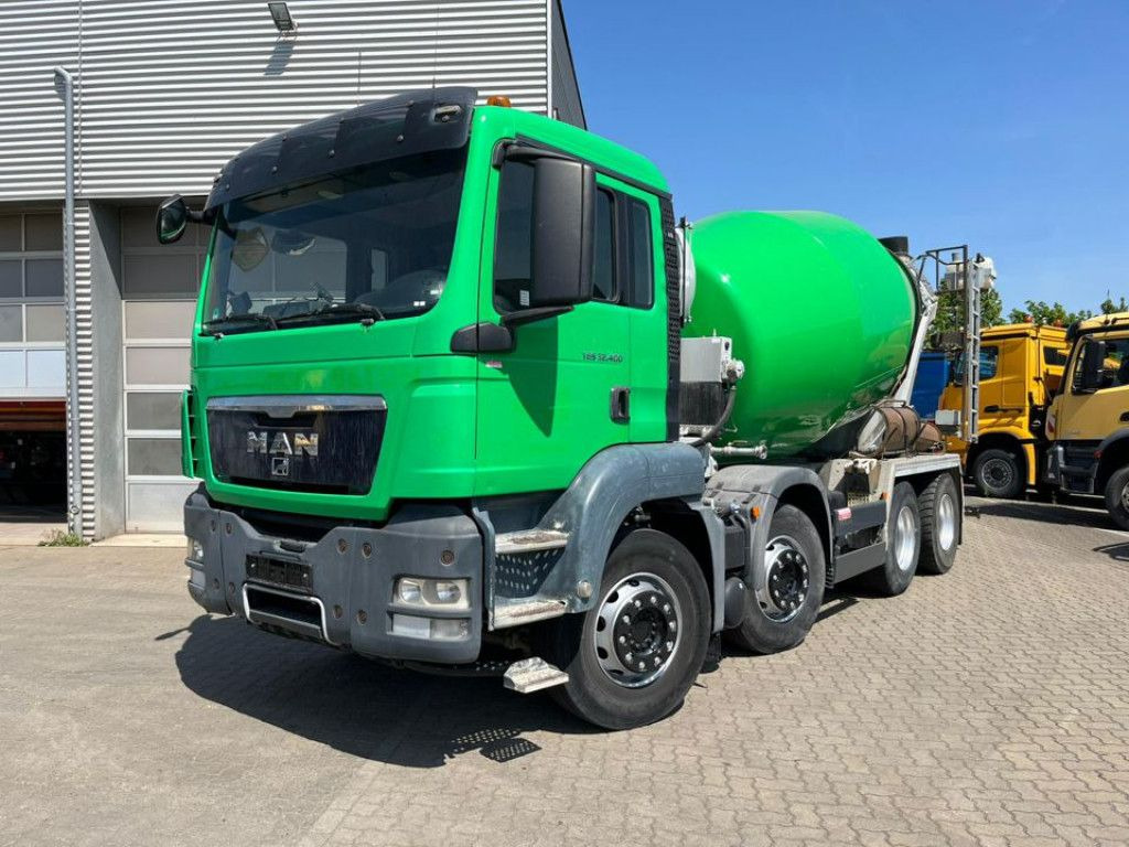MAN TG-S 32.400 8x4 BB Betonmischer Stetter 9m³ deut - Betonvedējs: foto 1 MAN TG-S 32.400 8x4 BB Betonmischer Stetter 9m³ deut - Betonvedējs: foto 1