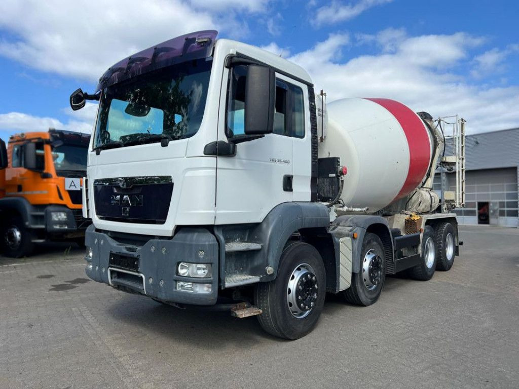 MAN TG-S 35.400 8x4 BB Betonmischer 35To Chsassis, A - Betonvedējs: foto 1 MAN TG-S 35.400 8x4 BB Betonmischer 35To Chsassis, A - Betonvedējs: foto 1