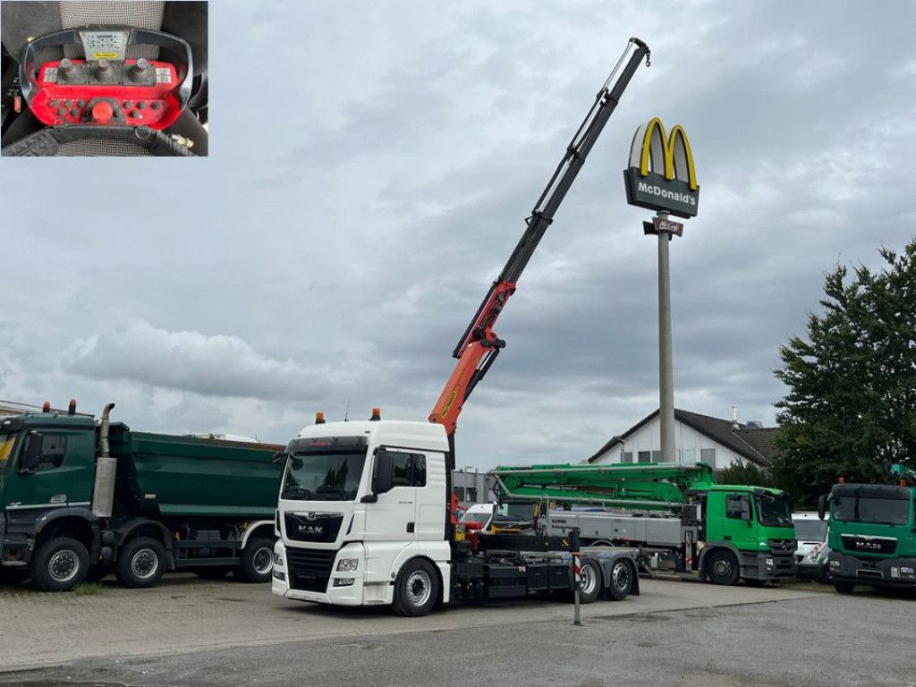MAN TG-X 26.460 6x2-2 BL Pritsche Kran PK 24.001/Fun - Kravas auto ar manipulatoru: foto 3 MAN TG-X 26.460 6x2-2 BL Pritsche Kran PK 24.001/Fun - Kravas auto ar manipulatoru: foto 3