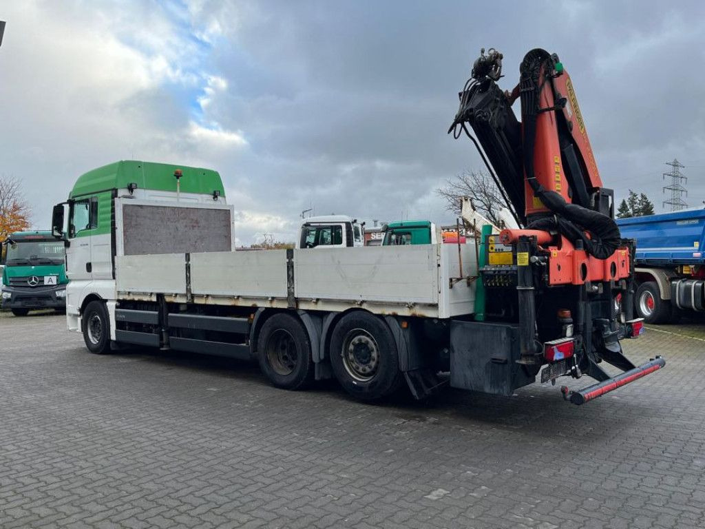 MAN TG-X 26.480 6x2 Pritsche Heckkran Palfinger 2400 - Bortu kravas automašīna/ Platforma, Kravas auto ar manipulatoru: foto 3 MAN TG-X 26.480 6x2 Pritsche Heckkran Palfinger 2400 - Bortu kravas automašīna/ Platforma, Kravas auto ar manipulatoru: foto 3