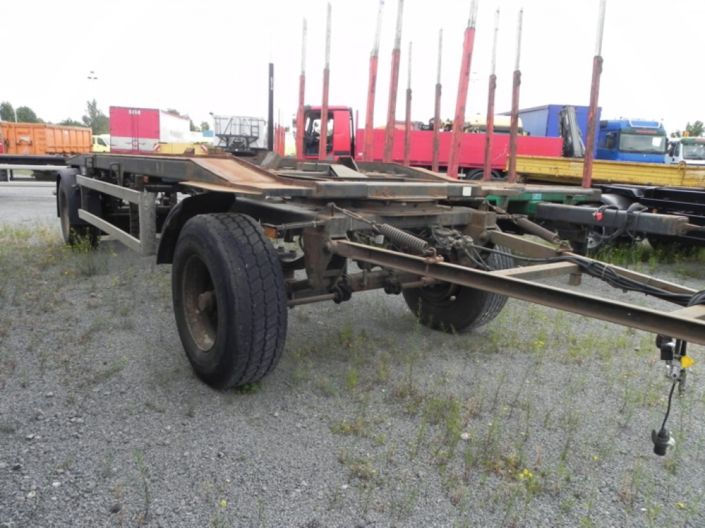 MEINDL Abrollanhänger AR 18 Containeranhänger - Multilift/ Būvgružu konteinera piekabe: foto 1 MEINDL Abrollanhänger AR 18 Containeranhänger - Multilift/ Būvgružu konteinera piekabe: foto 1