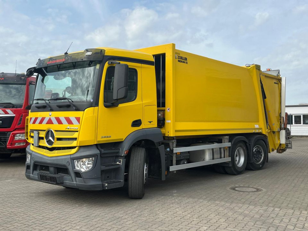 MERCEDES-BENZ Antos 2533 L 6x2 ENA Müllwagen Zoeller + Schüttung - Atkritumu vedējs: foto 1 MERCEDES-BENZ Antos 2533 L 6x2 ENA Müllwagen Zoeller + Schüttung - Atkritumu vedējs: foto 1