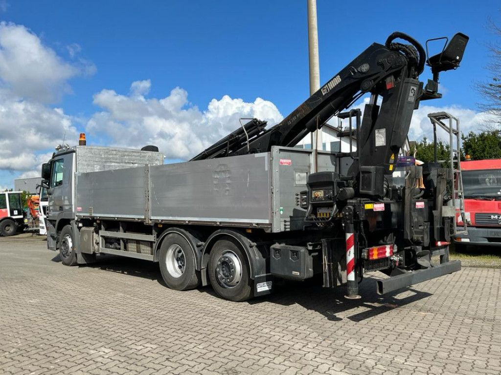 Mercedes-Benz Actros 2546 L 6x2 Pritsche Heckkran Hiab 288 6x - Bortu kravas automašīna/ Platforma, Kravas auto ar manipulatoru: foto 5 Mercedes-Benz Actros 2546 L 6x2 Pritsche Heckkran Hiab 288 6x - Bortu kravas automašīna/ Platforma, Kravas auto ar manipulatoru: foto 5