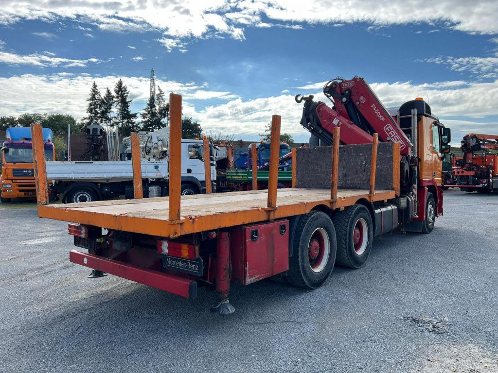 Mercedes-Benz Actros 2646 L 6x4 Pritsche Kran Fassi 450 45m/t - Bortu kravas automašīna/ Platforma, Kravas auto ar manipulatoru: foto 4 Mercedes-Benz Actros 2646 L 6x4 Pritsche Kran Fassi 450 45m/t - Bortu kravas automašīna/ Platforma, Kravas auto ar manipulatoru: foto 4