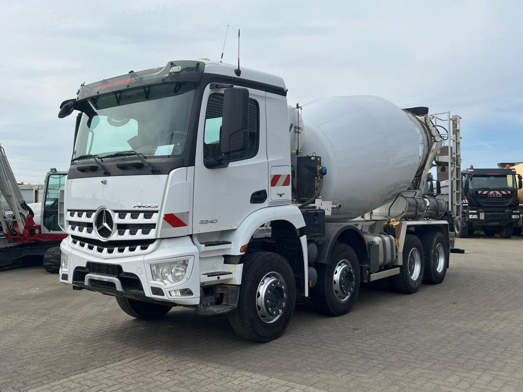 Mercedes-Benz Arocs 3240 B 8x4 Betonmischer Deutsch Top AP Ach - Betonvedējs: foto 1 Mercedes-Benz Arocs 3240 B 8x4 Betonmischer Deutsch Top AP Ach - Betonvedējs: foto 1