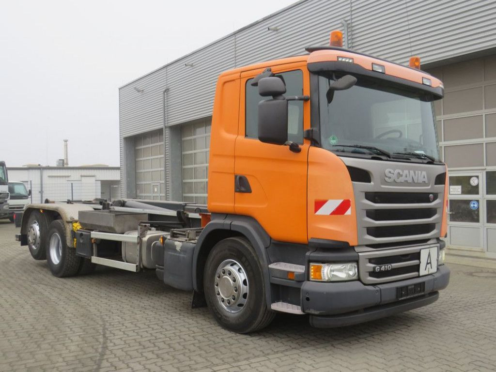 Scania G 410 LB 6x2*4HNA Abrollkipper Lift+Lenkachse 28 - Pacēlājs ar āķi: foto 2 Scania G 410 LB 6x2*4HNA Abrollkipper Lift+Lenkachse 28 - Pacēlājs ar āķi: foto 2