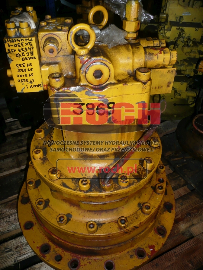 KAWASAKI M5X180CHB-10A-52A/280-169 07Y27148 + REDUKTOR RG1..S21D21A 9K7G113 - Hidrauliskais motors: foto 1 KAWASAKI M5X180CHB-10A-52A/280-169 07Y27148 + REDUKTOR RG1..S21D21A 9K7G113 - Hidrauliskais motors: foto 1