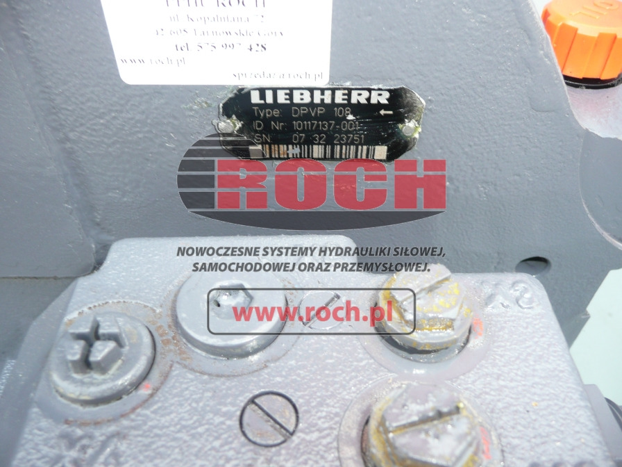 LIEBHERR DPVP108 - Hidrauliskais sūknis: foto 2 LIEBHERR DPVP108 - Hidrauliskais sūknis: foto 2