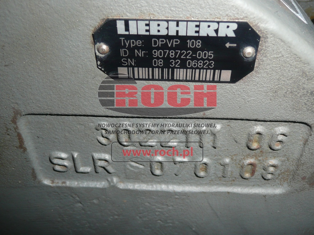 LIEBHERR DPVP108 - Hidrauliskais sūknis: foto 2 LIEBHERR DPVP108 - Hidrauliskais sūknis: foto 2