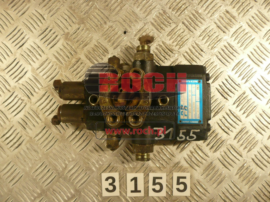 POCLAIN HYDRAULIC VMA050-T1-12-00 4843326K KL027 NUM 043 4000428 - 2 SEKCYJNY + CEWKI - Hidrauliskais vārsts: foto 1 POCLAIN HYDRAULIC VMA050-T1-12-00 4843326K KL027 NUM 043 4000428 - 2 SEKCYJNY + CEWKI - Hidrauliskais vārsts: foto 1