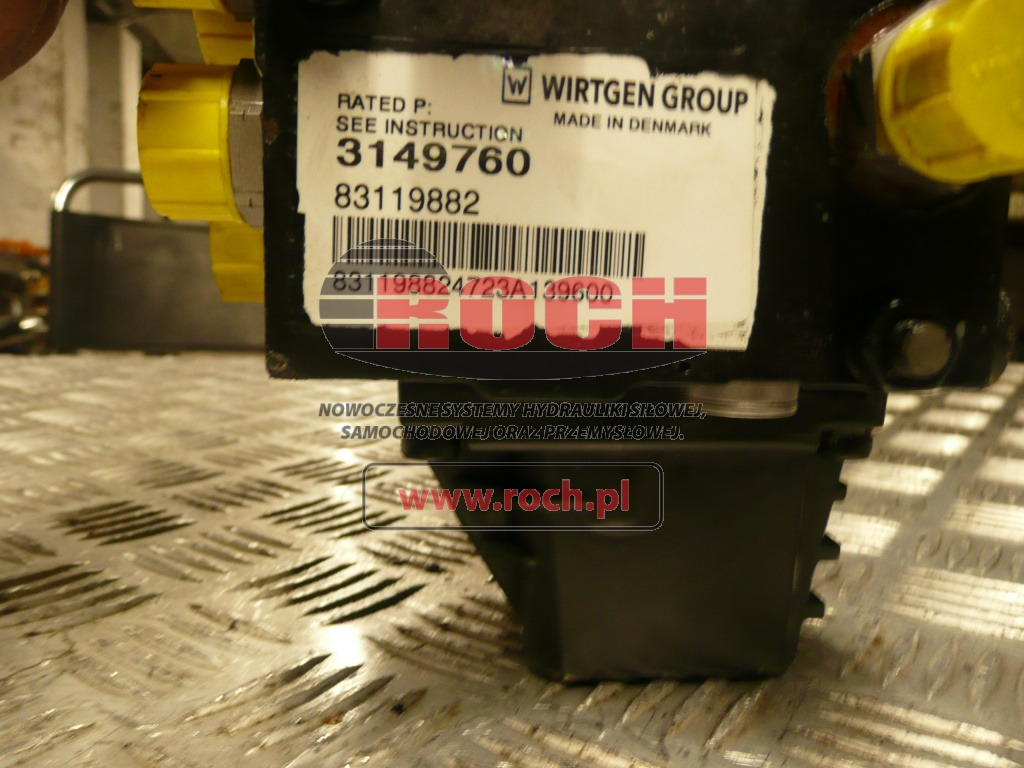 WIRTGEN 3149760 83119882 - 2 SEKCYJNY + 11172734 11-32VDC - Hidrauliskais vārsts: foto 1 WIRTGEN 3149760 83119882 - 2 SEKCYJNY + 11172734 11-32VDC - Hidrauliskais vārsts: foto 1