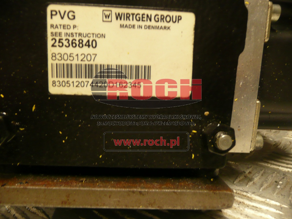 WIRTGEN PVG 2536840 83051207 - 4 SEKCYJNY + 11172734 11-32VDC - Hidrauliskais vārsts: foto 2 WIRTGEN PVG 2536840 83051207 - 4 SEKCYJNY + 11172734 11-32VDC - Hidrauliskais vārsts: foto 2