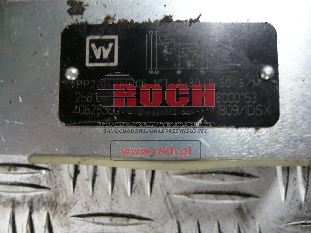 WIRTGEN VPP2-04/MD06-10T-A-80/6-50/6/M 2581157 8000153 40628300 1809/IDSX - Hidrauliskais vārsts: foto 2 WIRTGEN VPP2-04/MD06-10T-A-80/6-50/6/M 2581157 8000153 40628300 1809/IDSX - Hidrauliskais vārsts: foto 2
