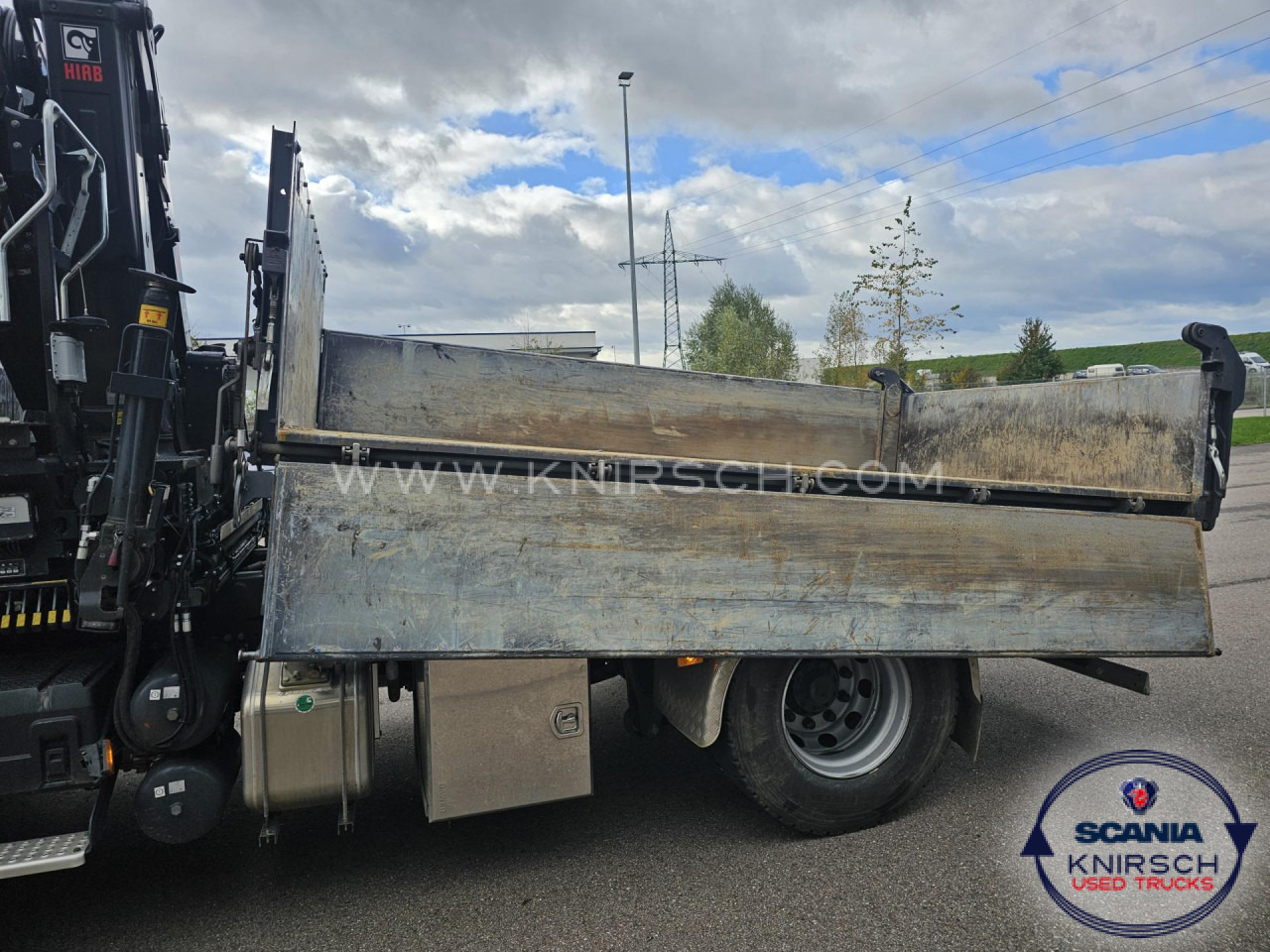 SCANIA G 320 B4x2NA 3-Seitenkipper Dautel mit Kran Hiab - Komercauto pašizgāzējs: foto 5 SCANIA G 320 B4x2NA 3-Seitenkipper Dautel mit Kran Hiab - Komercauto pašizgāzējs: foto 5