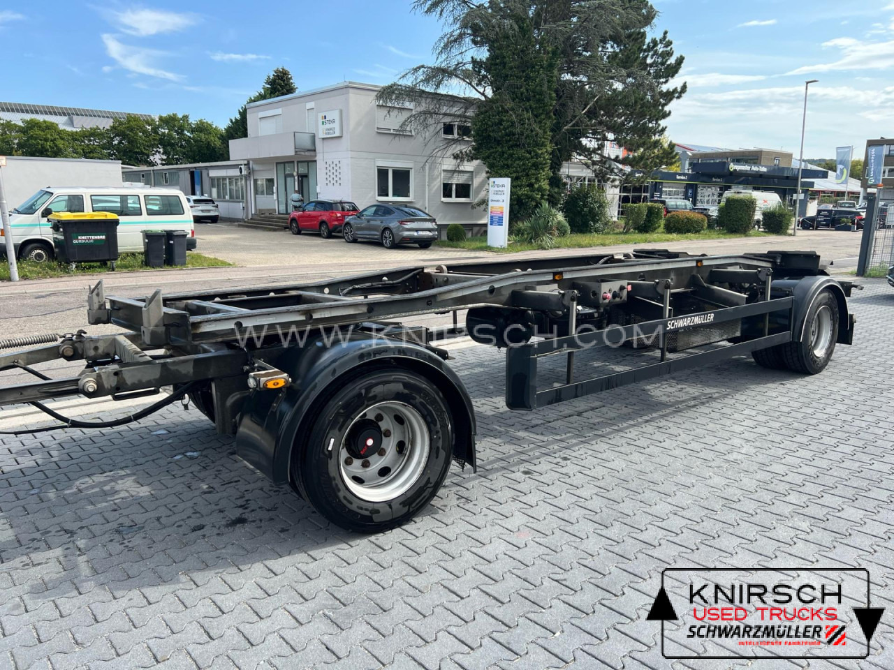 SCHWARZMUELLER Abrollanhänger mit Schlitten - Multilift/ Būvgružu konteinera piekabe: foto 2 SCHWARZMUELLER Abrollanhänger mit Schlitten - Multilift/ Būvgružu konteinera piekabe: foto 2
