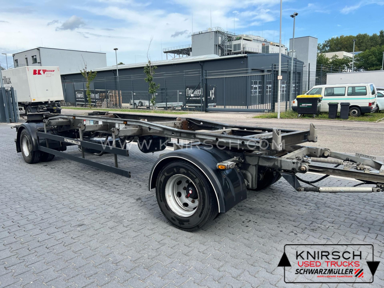 SCHWARZMUELLER Abrollanhänger mit Schlitten - Multilift/ Būvgružu konteinera piekabe: foto 3 SCHWARZMUELLER Abrollanhänger mit Schlitten - Multilift/ Būvgružu konteinera piekabe: foto 3