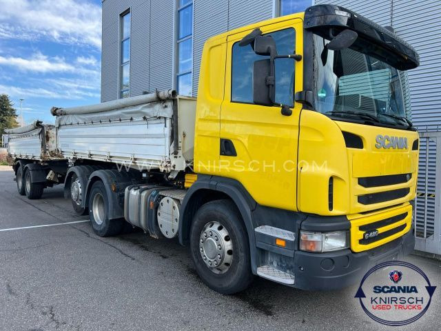 Scania G420LB6X24MNA Liftachse mirt Tandemanhänger - Kravas automašīna pašizgāzējs: foto 4 Scania G420LB6X24MNA Liftachse mirt Tandemanhänger - Kravas automašīna pašizgāzējs: foto 4