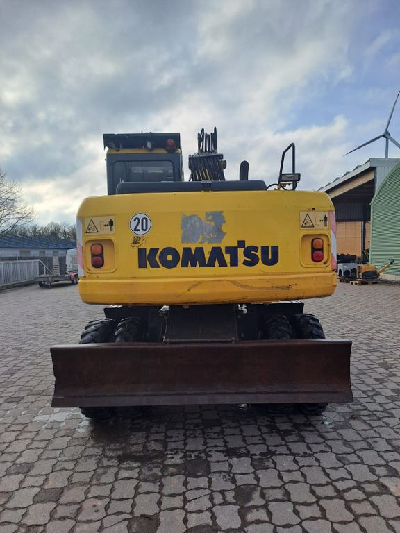 Komatsu PW 160-7, Bj 07, 7050 BH, hydr. VA, MS10, GLV - Riteņu ekskavators: foto 5 Komatsu PW 160-7, Bj 07, 7050 BH, hydr. VA, MS10, GLV - Riteņu ekskavators: foto 5