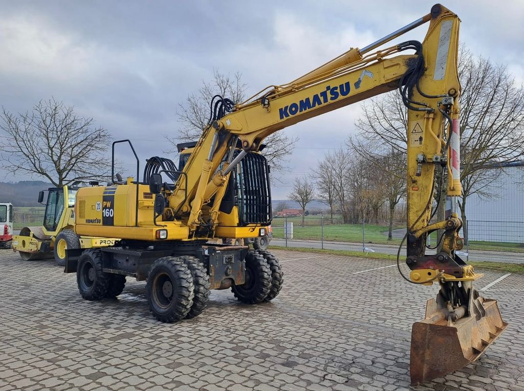 Komatsu PW 160-7, Bj 07, 7050 BH, hydr. VA, MS10, GLV - Riteņu ekskavators: foto 2 Komatsu PW 160-7, Bj 07, 7050 BH, hydr. VA, MS10, GLV - Riteņu ekskavators: foto 2