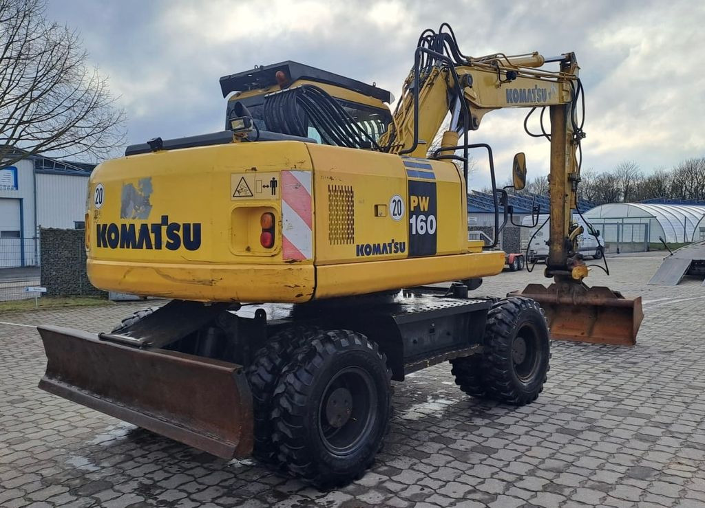Komatsu PW 160-7, Bj 07, 7050 BH, hydr. VA, MS10, GLV - Riteņu ekskavators: foto 4 Komatsu PW 160-7, Bj 07, 7050 BH, hydr. VA, MS10, GLV - Riteņu ekskavators: foto 4