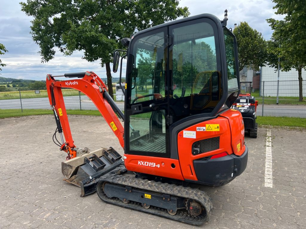 Kubota KX 019-4, Bj 22, 385 BH, Tilt MS01, TL, GL - Mini-ekskavators: foto 3 Kubota KX 019-4, Bj 22, 385 BH, Tilt MS01, TL, GL - Mini-ekskavators: foto 3