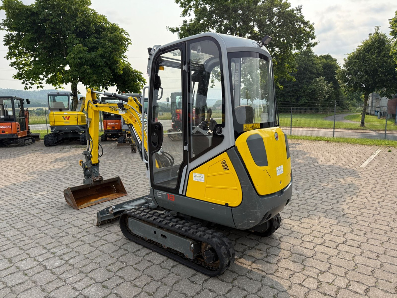 Wacker ET 18, Bj 23, 325 BH, Tilt MS01, GL, TOP - Mini-ekskavators: foto 2 Wacker ET 18, Bj 23, 325 BH, Tilt MS01, GL, TOP - Mini-ekskavators: foto 2