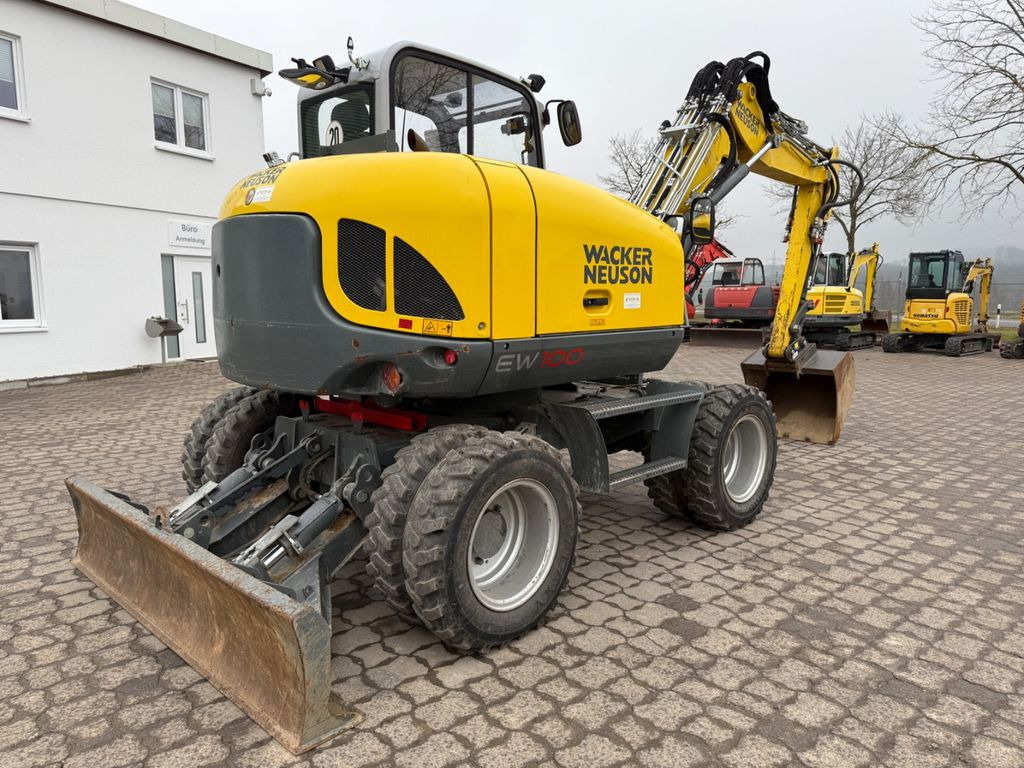 Wacker EW 100, Bj 20, 2050 BH, VA, HS08, TL - Riteņu ekskavators: foto 4 Wacker EW 100, Bj 20, 2050 BH, VA, HS08, TL - Riteņu ekskavators: foto 4