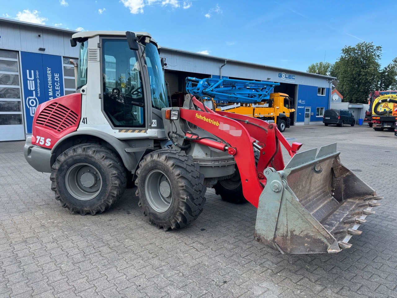 Atlas Radlader AR 75 S Neues Motor mit ca. 60 Stunden - Riteņu iekrāvējs: foto 1 Atlas Radlader AR 75 S Neues Motor mit ca. 60 Stunden - Riteņu iekrāvējs: foto 1