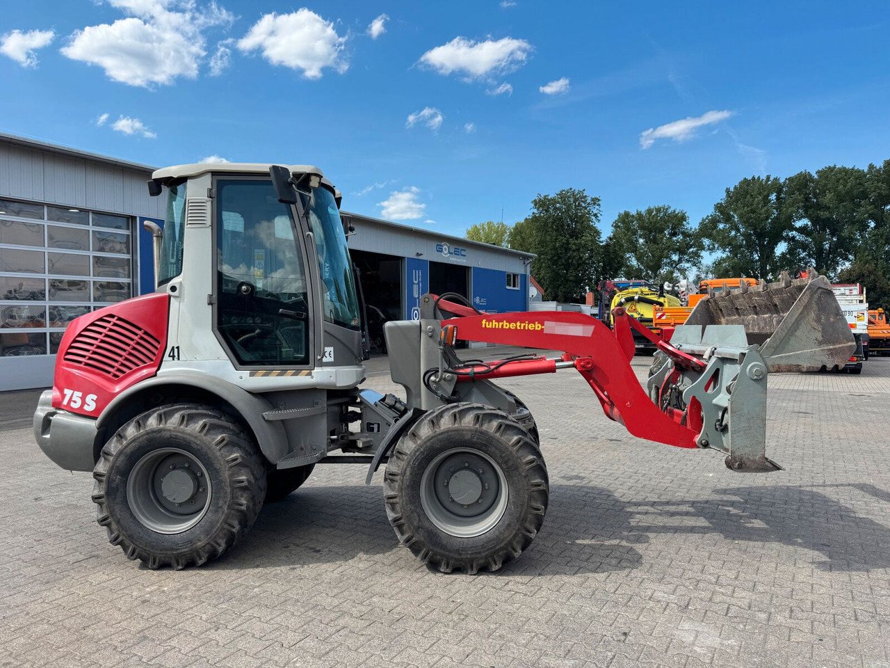Atlas Radlader AR 75 S Neues Motor mit ca. 60 Stunden - Riteņu iekrāvējs: foto 5 Atlas Radlader AR 75 S Neues Motor mit ca. 60 Stunden - Riteņu iekrāvējs: foto 5