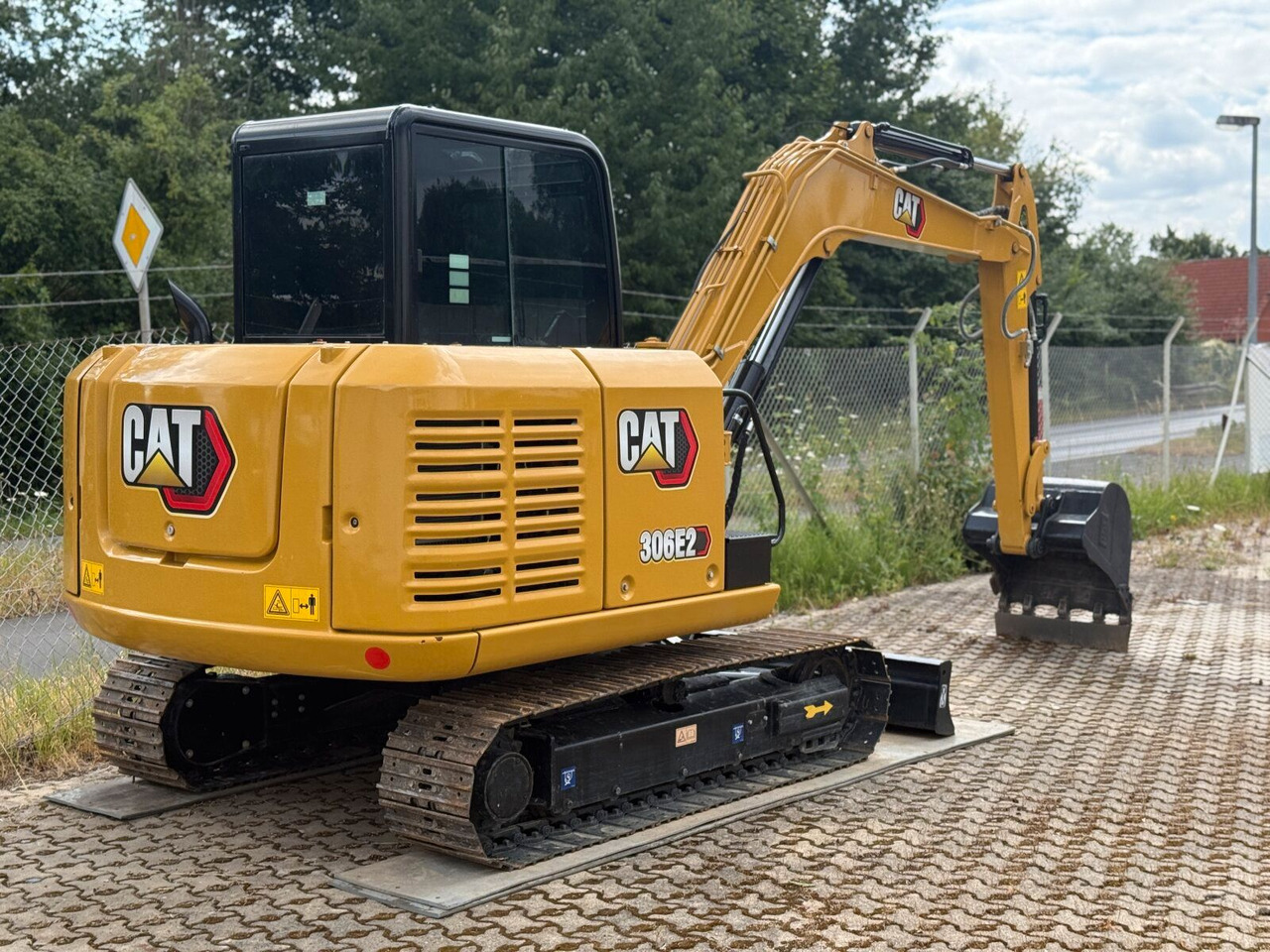 CAT Bagger 306 E2 Minibagger Kettenbagger 270 BTH - Kāpurķēžu ekskavators: foto 3 CAT Bagger 306 E2 Minibagger Kettenbagger 270 BTH - Kāpurķēžu ekskavators: foto 3