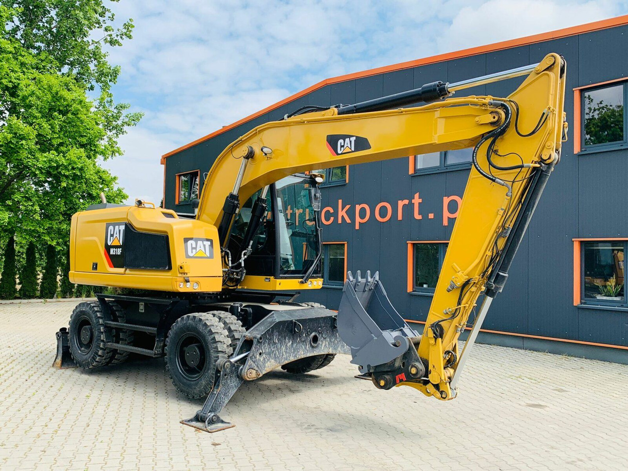 CAT M318F Mobilbagger *5.845 h *Schnellwechsel - Riteņu ekskavators: foto 3 CAT M318F Mobilbagger *5.845 h *Schnellwechsel - Riteņu ekskavators: foto 3