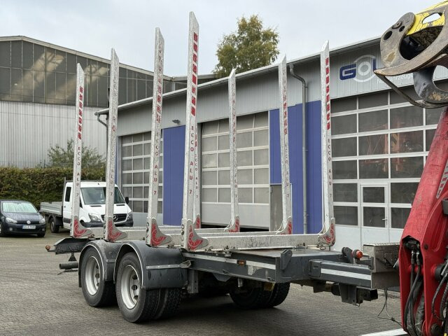 Janzen T RH19 Holzanhänger 2 Achse 19.000 Kg - Kokvedēja piekabe: foto 1 Janzen T RH19 Holzanhänger 2 Achse 19.000 Kg - Kokvedēja piekabe: foto 1