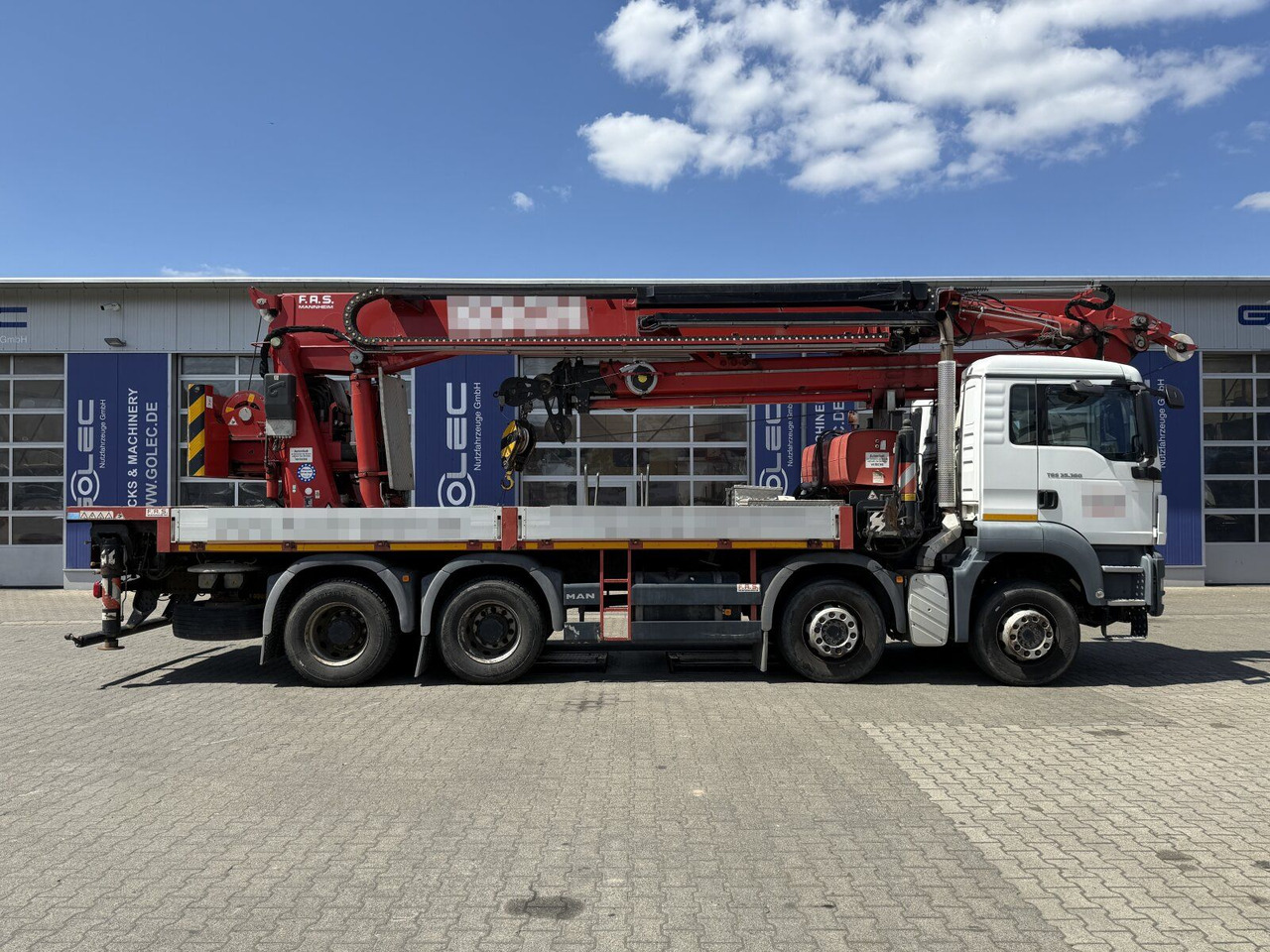 MAN TGS 35.360 8X4 BB Dachdecker Kran bis 52 m - Kravas auto ar manipulatoru: foto 2 MAN TGS 35.360 8X4 BB Dachdecker Kran bis 52 m - Kravas auto ar manipulatoru: foto 2
