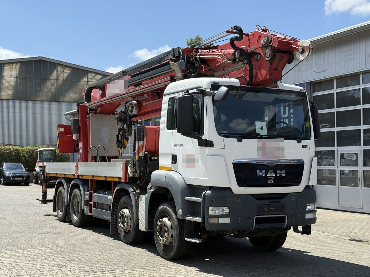 MAN TGS 35.360 8X4 BB Dachdecker Kran bis 52 m - Kravas auto ar manipulatoru: foto 1 MAN TGS 35.360 8X4 BB Dachdecker Kran bis 52 m - Kravas auto ar manipulatoru: foto 1
