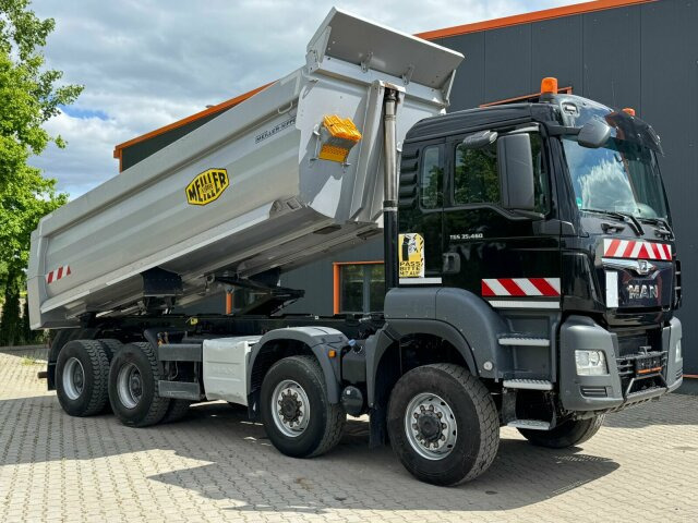 Kravas automašīna pašizgāzējs MAN TGS 35.460 8x6 BB Muldenkipper Meiller: foto 15
