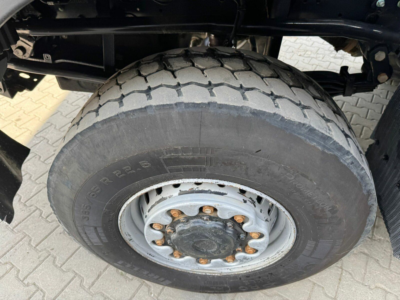 Būvgružu konteineru vedējs MAN TGS 35.460 8x6 BB Muldenkipper Meiller: foto 23