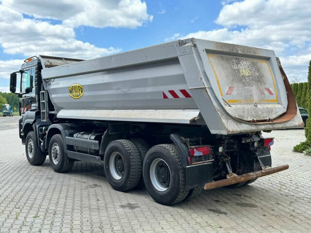 Kravas automašīna pašizgāzējs MAN TGS 35.460 8x6 BB Muldenkipper Meiller: foto 13