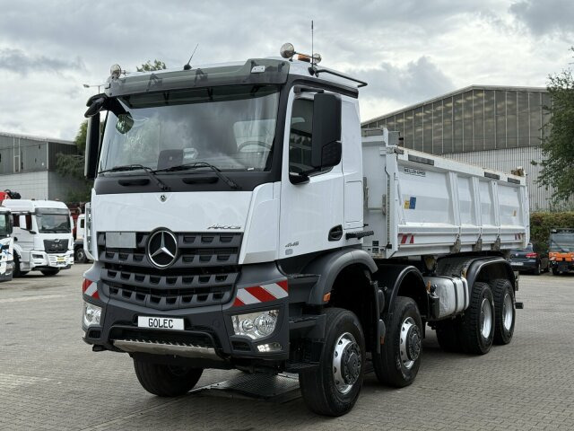 Mercedes-Benz 4145 8x8 Meiler Dreiseitenkipper Bordmatik - Kravas automašīna pašizgāzējs: foto 1 Mercedes-Benz 4145 8x8 Meiler Dreiseitenkipper Bordmatik - Kravas automašīna pašizgāzējs: foto 1