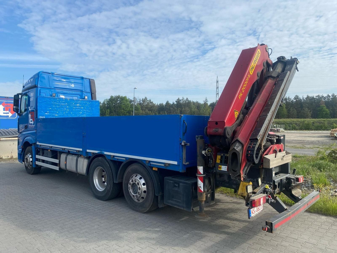 Mercedes-Benz ACTROS 2545 6x2 Pritsch Kran Palfinger PK20001 - Kravas auto ar manipulatoru: foto 2 Mercedes-Benz ACTROS 2545 6x2 Pritsch Kran Palfinger PK20001 - Kravas auto ar manipulatoru: foto 2